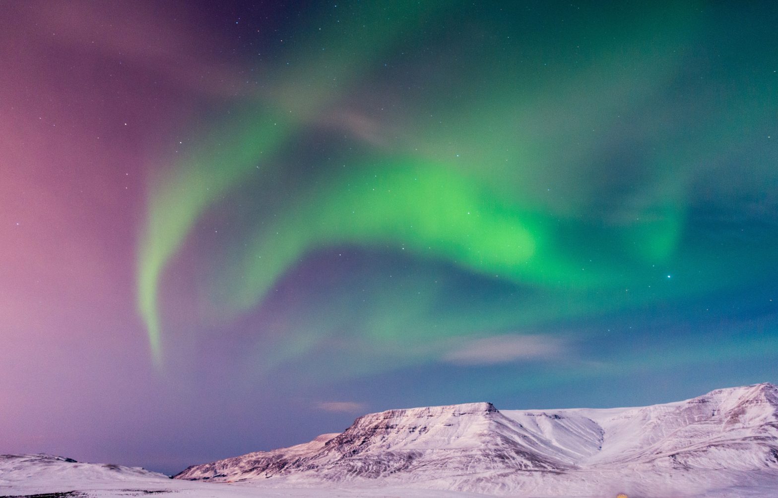 zorza polarna Norwegia